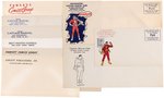 CAPTAIN MARVEL LETTERHEAD & ENVELOPE COLLECTION.