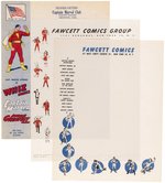 CAPTAIN MARVEL LETTERHEAD & ENVELOPE COLLECTION.