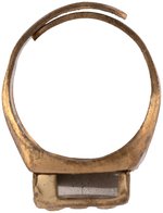 1945 TOM MIX LOOK-AROUND RING PROTOTYPE BY ROBBINS CO. FOR RALSTON CEREALS (OVERSTREET COLLECTION).