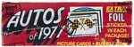 1977 TOPPS "AUTOS OF 1977" FULL WAX BOX (BBCE).