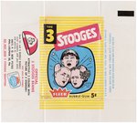 1959 FLEER THE THREE STOOGES NEAR COMPLETE MASTER CARD SET (98/99) CGC GRADED, PLUS WRAPPER.