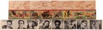 1930s/40s (3) COMPLETE STRIP CARDS SETS (INTACT STRIPS)- INDIAN CHIEFS/AMERICA AT WAR/SMILIN' JACK.