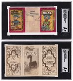 1976 TOPPS MAD AD FOLDEES ORIGINAL ART AND PROOF PAIR SGC "AUTHENTIC."