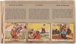 1933 GUM INC. PIRATE'S PICTURE BUBBLE GUM RARE SPANISH VERSION COMPLETE CARD ALBUM.