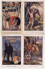 1920s SPANISH CHOCOLATE TARZAN OF THE APES COMPLETE PREMIUM CARD SET.