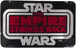 STAR WARS: THE EMPIRE STRIKES BACK (1981) METAL STORE DISPLAY SIGN.