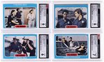 1973 TOPPS THE ROOKIES TEST CARDS (18) CGC GRADED.