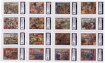 1938 GUM INC. HORRORS OF WAR COMPLETE CARD SET (288) CGC GRADED.