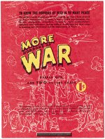 1938 GUM INC. "MORE" HORRORS OF WAR RARE CARD WRAPPER FOR SECOND SERIES.