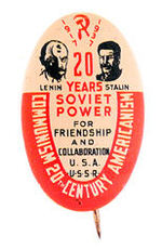 "20 YEARS SOVIET POWER."