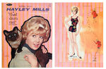 "HALEY MILLS IN THAT DARN CAT" PAPERDOLL BOOK.