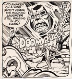 SUPER-VILLAIN TEAM-UP #14 COMIC BOOK PAGE ORIGINAL ART BY BOB HALL.