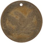 FREMONT "FREE SOIL & FREE SPEECH" CAMPAIGN MEDAL DeWITT 1856-9.