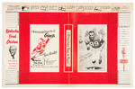 BALTIMORE COLTS PLAYERS GINO MARCHETTI/BUDDY YOUNG/ZOLLIE TOTH GROUP OF FOUR BOOK COVERS.