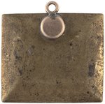 HARRISON REFORM LOG CABIN & HARD CIDER BARREL 1840 CAMPAIGN BROOCH.