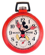"MICKEY MOUSE" BOXED POCKET WATCH BY BRADLEY.