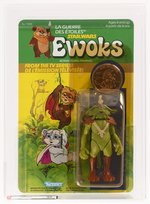 STAR WARS: EWOKS (1985) - KING GORNEESH AFA 85 Y-NM+ (KENNER CANADA).