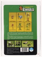 STAR WARS: EWOKS (1985) - KING GORNEESH AFA 85 Y-NM+ (KENNER CANADA).