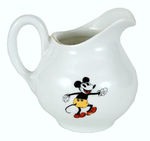 MICKEY MOUSE RARE CHINA CREAMER FROM THE 1932 BAVARIAN SERIES.