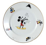 MICKEY AND MINNIE BAVARIAN CHINA 23-PIECE LOT FROM 1932.