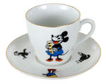 MICKEY AND MINNIE BAVARIAN CHINA 23-PIECE LOT FROM 1932.