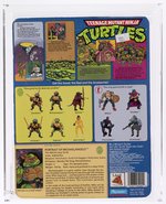 TEENAGE MUTANT NINJA TURTLES (1988) - MICHAELANGELO SERIES 1/10 BACK AFA 75 EX+/NM.