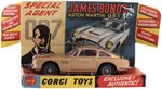 SPECIAL AGENT 007 JAMES BOND ASTON MARTIN DB5 GOLDFINGER HIGH GRADE BOXED CORGI 261 CAR.