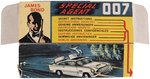 SPECIAL AGENT 007 JAMES BOND ASTON MARTIN DB5 GOLDFINGER HIGH GRADE BOXED CORGI 261 CAR.