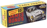 SPECIAL AGENT 007 JAMES BOND ASTON MARTIN DB5 GOLDFINGER HIGH GRADE BOXED CORGI 261 CAR.