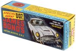 SPECIAL AGENT 007 JAMES BOND ASTON MARTIN DB5 GOLDFINGER HIGH GRADE BOXED CORGI 261 CAR.