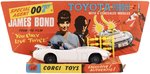 SPECIAL AGENT 007 JAMES BOND TOYOTA 2000GT BOXED CORGI DIE-CAST CAR.