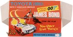 SPECIAL AGENT 007 JAMES BOND TOYOTA 2000GT BOXED CORGI DIE-CAST CAR.