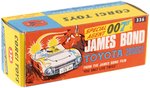 SPECIAL AGENT 007 JAMES BOND TOYOTA 2000GT BOXED CORGI DIE-CAST CAR.