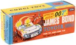 SPECIAL AGENT 007 JAMES BOND TOYOTA 2000GT BOXED CORGI DIE-CAST CAR.