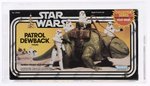 STAR WARS COLLECTOR SERIES (1983) - PATROL DEWBACK CAS 85+.