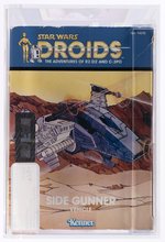 STAR WARS: DROIDS (1985) - SIDE GUNNER VEHICLE AFA 75 EX+/NM.