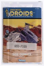 STAR WARS: DROIDS (1985) - SIDE GUNNER VEHICLE AFA 75 EX+/NM.