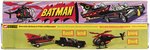 BATMOBILE, BATBOAT ON TRAILER & BATCOPTER BOXED CORGI GIFT SET #40.