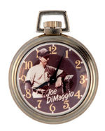 "MICKEY MANTLE/JOE DiMAGGIO" POCKET WATCH PAIR.