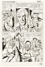 TWO-GUN KID #68 ORIGINAL ART FIVE PAGE COMPLETE STORY BY JACK KELLER.