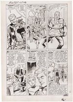 KID COLT OUTLAW #108 ORIGINAL ART 13 PAGE COMPLETE STORY BY JACK KELLER.