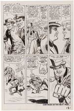 KID COLT OUTLAW #112 ORIGINAL ART 13 PAGE COMPLETE STORY BY JACK KELLER.