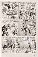 KID COLT OUTLAW #112 ORIGINAL ART 13 PAGE COMPLETE STORY BY JACK KELLER.