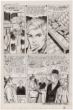 KID COLT OUTLAW #112 ORIGINAL ART 13 PAGE COMPLETE STORY BY JACK KELLER.