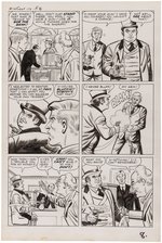 KID COLT OUTLAW #112 ORIGINAL ART 13 PAGE COMPLETE STORY BY JACK KELLER.