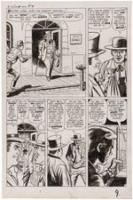 KID COLT OUTLAW #112 ORIGINAL ART 13 PAGE COMPLETE STORY BY JACK KELLER.