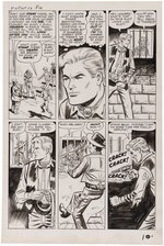 KID COLT OUTLAW #112 ORIGINAL ART 13 PAGE COMPLETE STORY BY JACK KELLER.