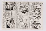 GUNSMOKE WESTERN #64 KID COLT OUTLAW ORIGINAL ART 13 PAGE COMPLETE STORY BY JACK KELLER.