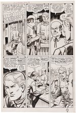 GUNSMOKE WESTERN #64 KID COLT OUTLAW ORIGINAL ART 13 PAGE COMPLETE STORY BY JACK KELLER.