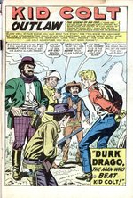 GUNSMOKE WESTERN #55 KID COLT OUTLAW ORIGINAL ART STATS W/STAN LEE SIGNED LETTER 1959.